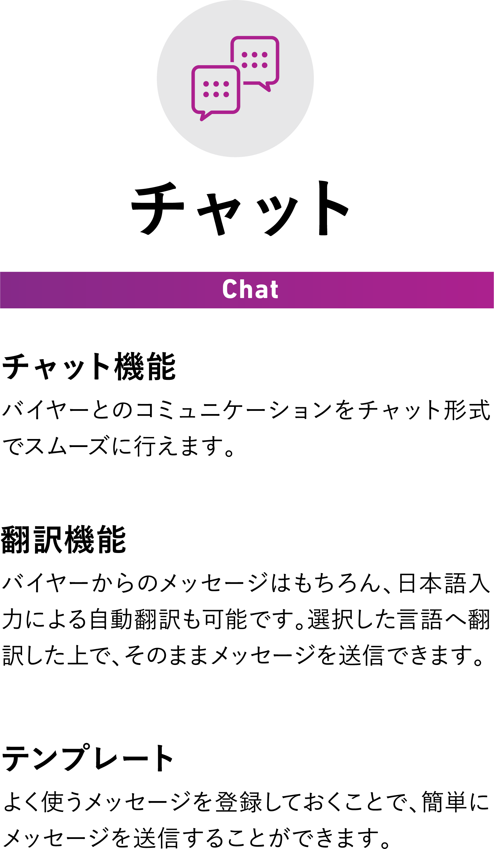 BayChat | eBayセラーのための顧客対応ツール